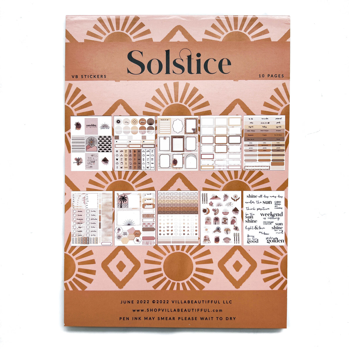 VB Sticker Book | Solstice