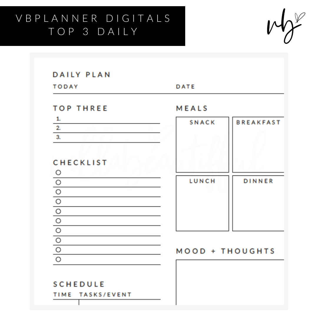 VBPlanner Digital | Daily Top 3