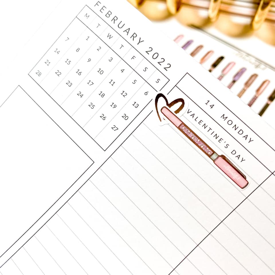 Sticker Sheet | VBPens Valentine